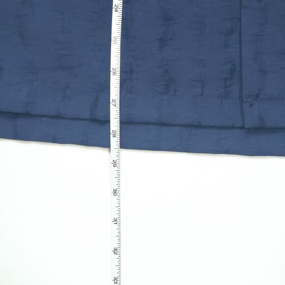 Madewell Boxy Short-Sleeve Shirt in Jacquard Men Size XS Warm Midnight Blue NWT - Picture 5 of 16